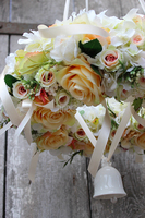 Clementa, piękny wianek wiszący, śr.40cm