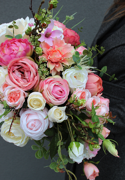 Abella Big kompozycja kwiatowa / bukiet, wys. 48x75x40cm