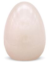 Jajko Simple, różowe, wys.13.5cm