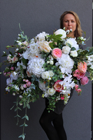 bardzo duża kompozycja kwiatowa / bukiet Maria Antonina II, rozm.80x78cm