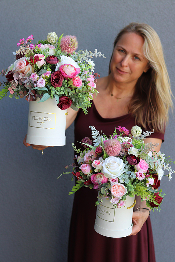 Carmen Canoe, elegancki flowerbox, wys.36cm