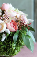 dekoracyjna kula kwiatowa Miriam, wys.18cm 