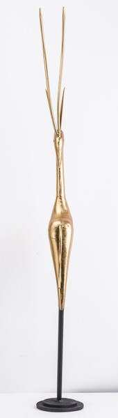 Dionis Gazela A, metalowa figurka, wys.120cm