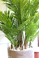 Areca Concrete, wysokiej jakości sztuczna palma w betonowej donicy, wys.190cm