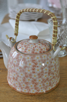 OD RĘKI imbryk Garden różowy poj.700ml