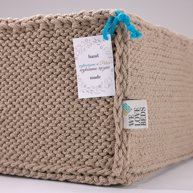 pufa Soft Flat beige 60x60x20cm