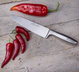 Modern zestaw 5 noży w białym bloku