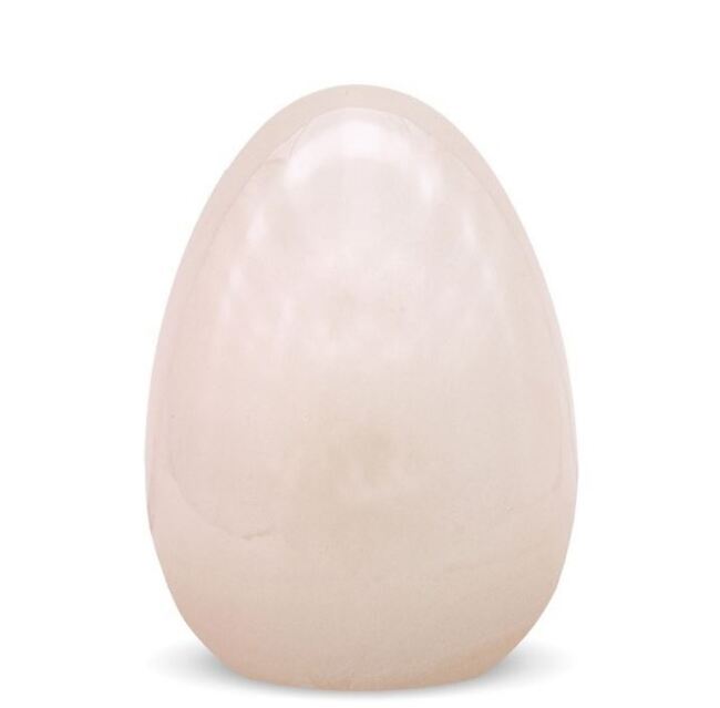 Jajko Simple, różowe, wys.11cm