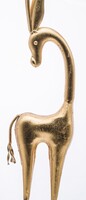 Dionis Gazela B, metalowa figurka, wys.92cm