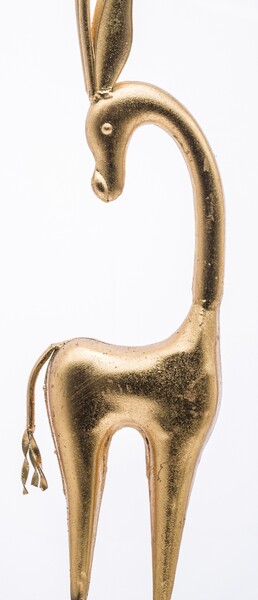 Dionis Gazela B, metalowa figurka, wys.92cm