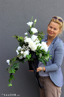 Malano 2, bukiet / dekoracja nagrobna, wys.55cm 