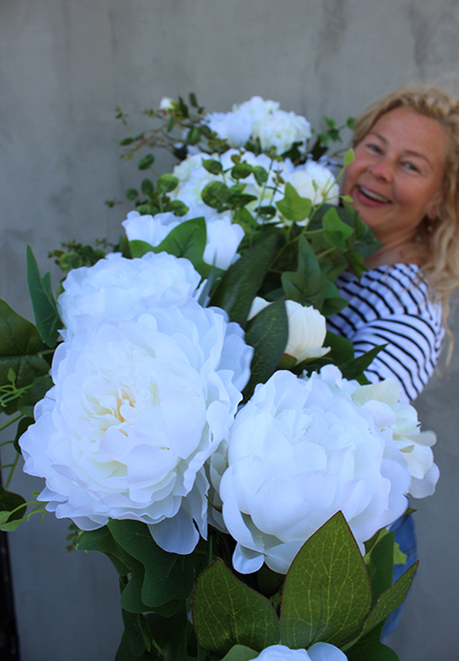 dekoracyjna girlanda, Biała Dama, dł.1.5m