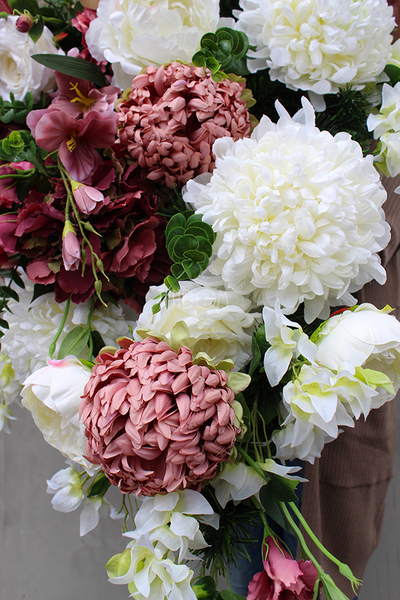 wiązanka / dekoracja nagrobna XXL Alicja, dł.145cm 