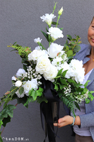 Malano 2, bukiet / dekoracja nagrobna, wys.55cm 