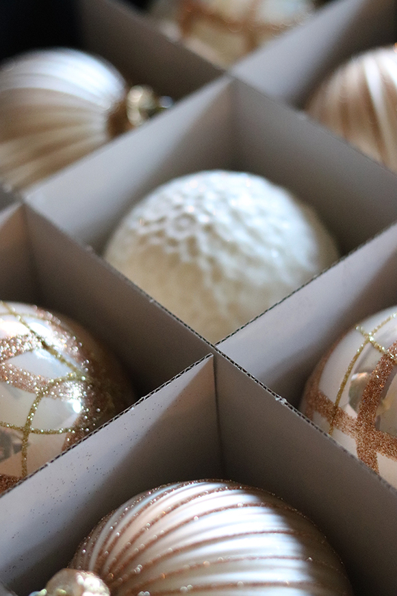 błyszczące świąteczne bombki Prestige Christmas, śr.10cm, kpl.12szt