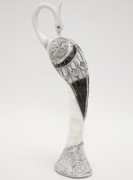 Czapla Etno, figurka glamour, wys.41,5cm