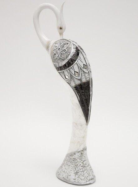 Czapla Etno, figurka glamour, wys.41,5cm