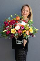 kwiatowy-owocowy flowerbox, Pełnia Lata, wys.50cm