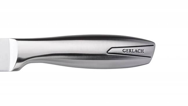 Modern zestaw 5 noży w białym bloku