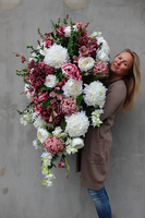 wiązanka / dekoracja nagrobna XXL Alicja, dł.145cm 