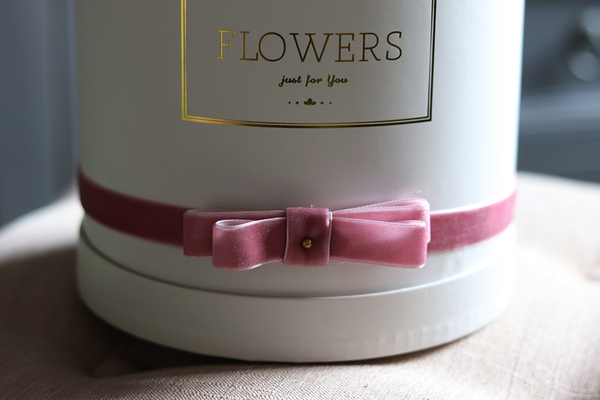 flowerbox różany Montana z aksamitką, wys.36cm