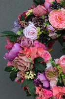 duży wianek na drzwi Silviana Premium, śr.50cm