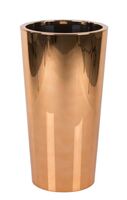 Golderia, elegancka miedziana donica podłogowa, wys.61cm 