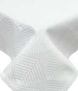 Kleopatra, elegancki obrus, biel, wym.140x300cm