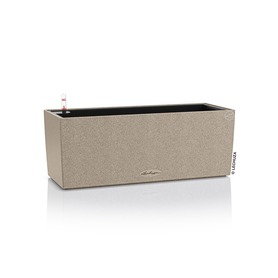 Balconera Stone, elegancka donica z nawadnianiem, beż, dł.50cm