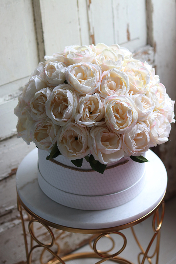 bogaty flowerbox z peoniami, Peony Premium, wys.30cm