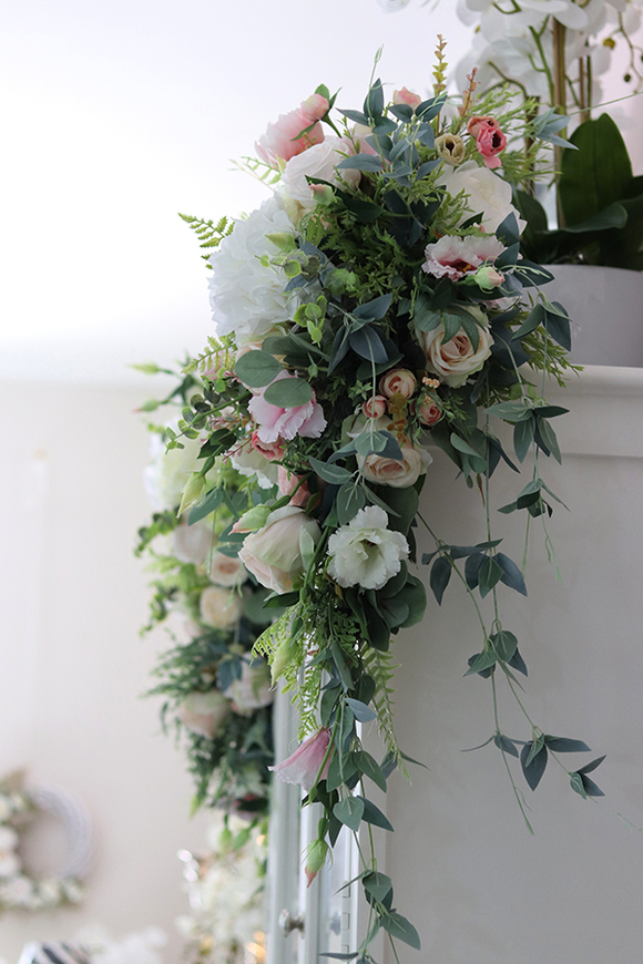 dekoracyjna narożna girlanda, Montello, wym.100x120cm