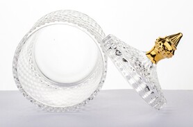 Palermo A, dekoracyjny pojemnik / amfora, wym.18x11cm