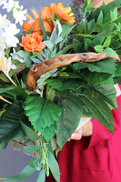 Nerassa, elegancka dekoracja nagrobna z suszem, wym.36x74cm 