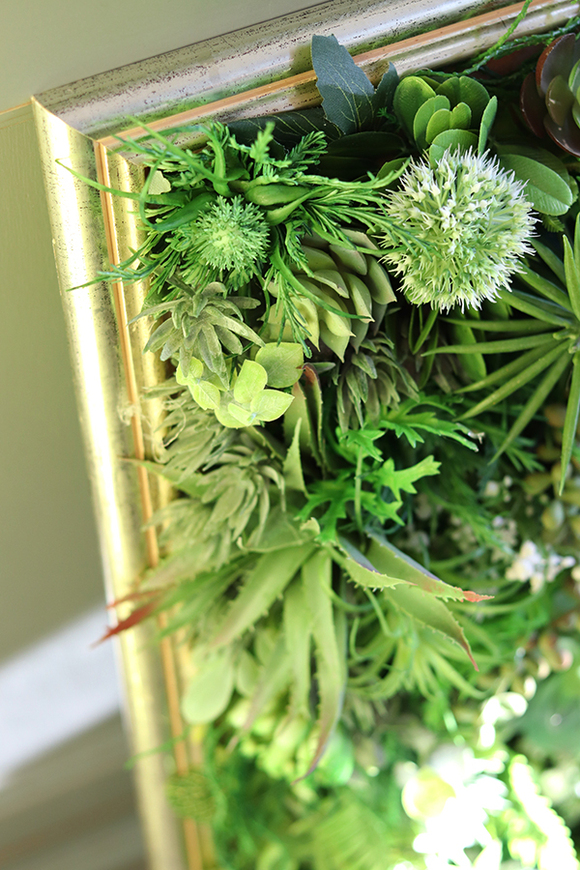 atrakcyjna jednostronna rama Sorella Sukulenty, wym.74x54cm