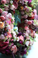 Bella Lux, efektowny wianek na drzwi, śr.40cm 