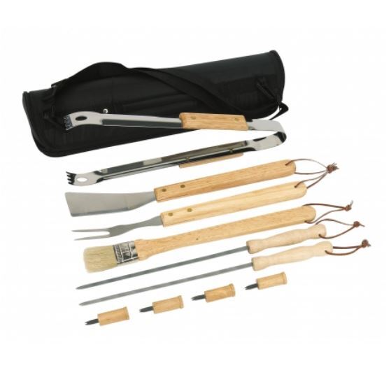OD RĘKI Barbeque, zestaw przyborów do grillowania, wym.43x33.5cm