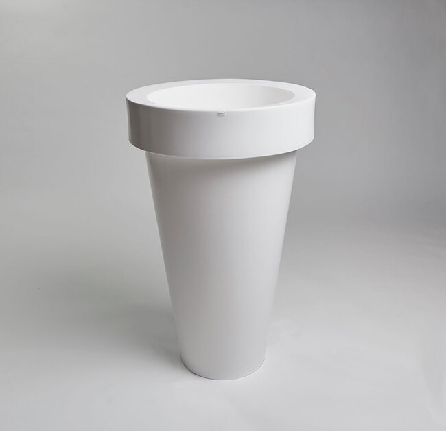 Pons donica biel z wewnętrzną półką 52x90cm