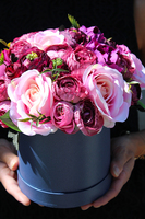 kompozycja kwiatowa / bukiet / Flowerbox Renata, wys.25cm