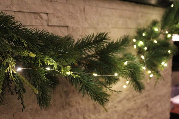 OD RĘKI Naturalne Święta, bożonarodzeniowa girlanda, dł.1.8m