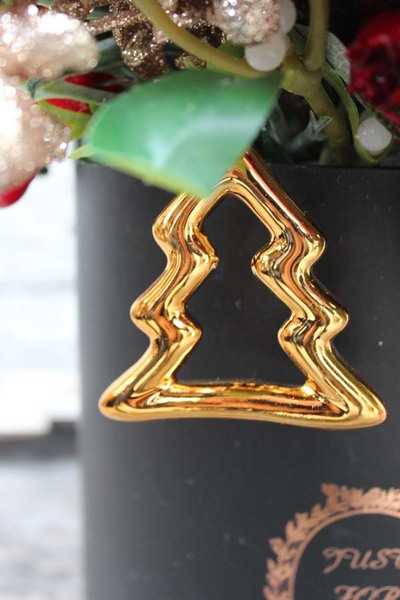 box świąteczny / stroik Kraina Zimy wys.48cm 