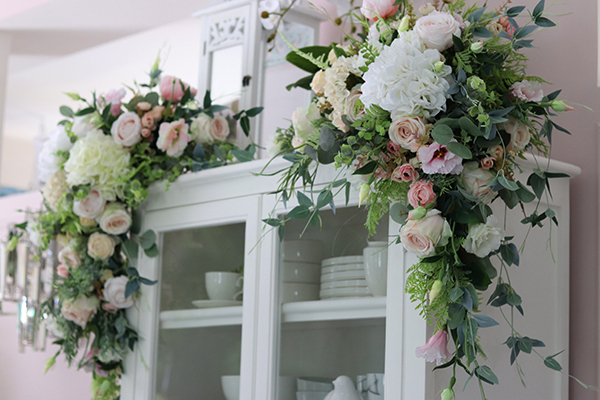 dekoracyjna narożna girlanda, Montello, wym.100x120cm