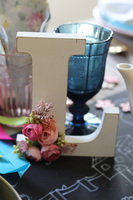 dekorowana litera, Milu, 1szt. 