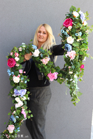 barwna girlanda Caryca Katarzyna Subtelle, dł.1m  