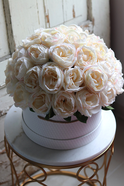 bogaty flowerbox z peoniami, Peony Premium, wys.30cm