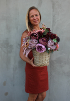 kosz jesienny, Malowane Jesienią, wys.40cm