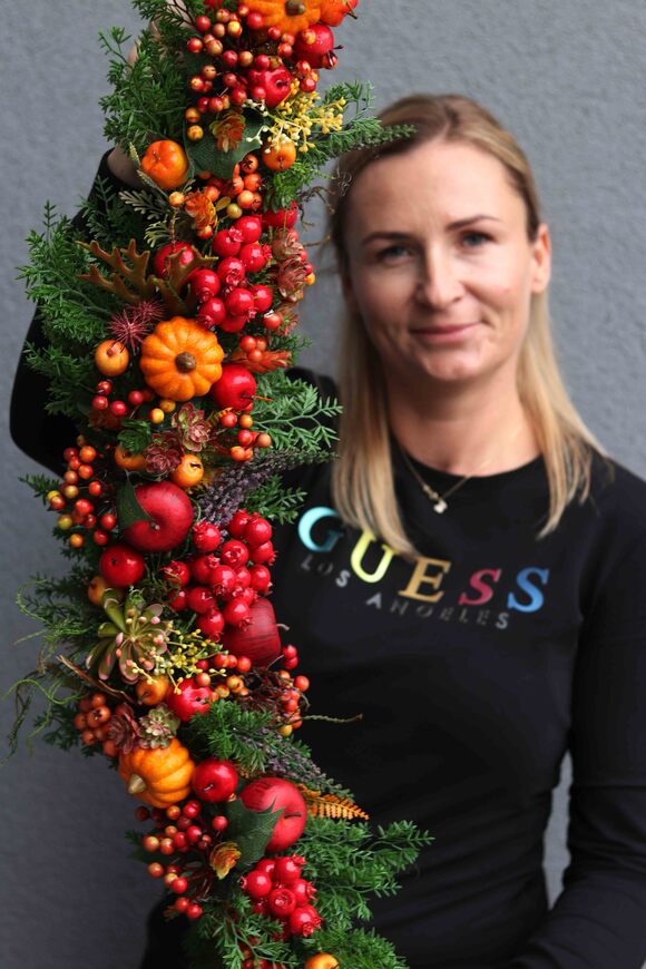 Extra Autumn, barwna girlanda, dł.180cm