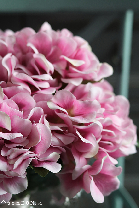 bukiet w szklanym wazonie, Selia, wym.34x30cm