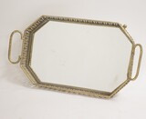 Indie Gold B, taca lustrzana w stylu retro, wym.9.5x52x29cm