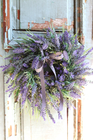 dekoracyjny wianek z lawendą, Lavender Home 2, śr.35cm