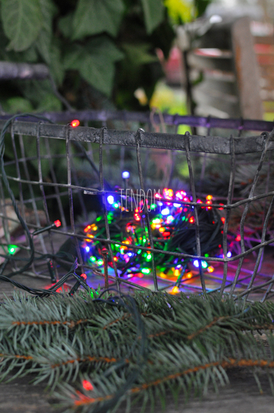 lampki LED  200szt kolorowe-IP44